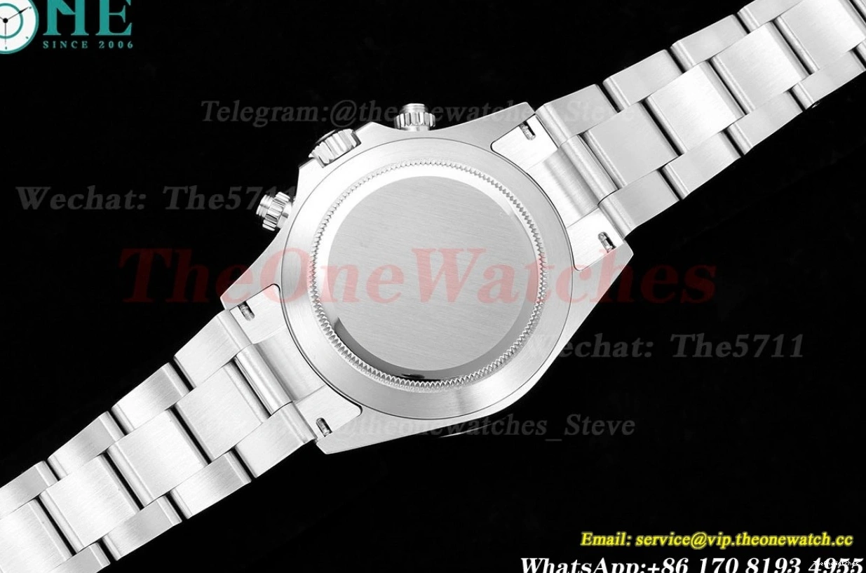 SS White WF Dial Daytona A7750 316L 116520 SS 0424